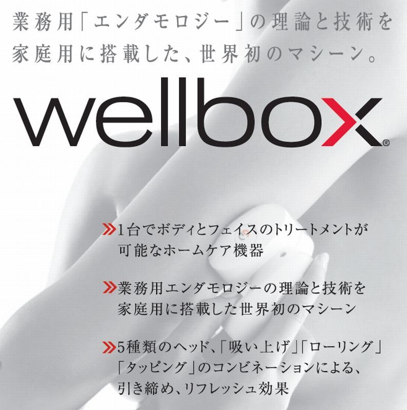 wellbox【ウェルボックス】家庭用 痩身美容器 限定5台特別価格