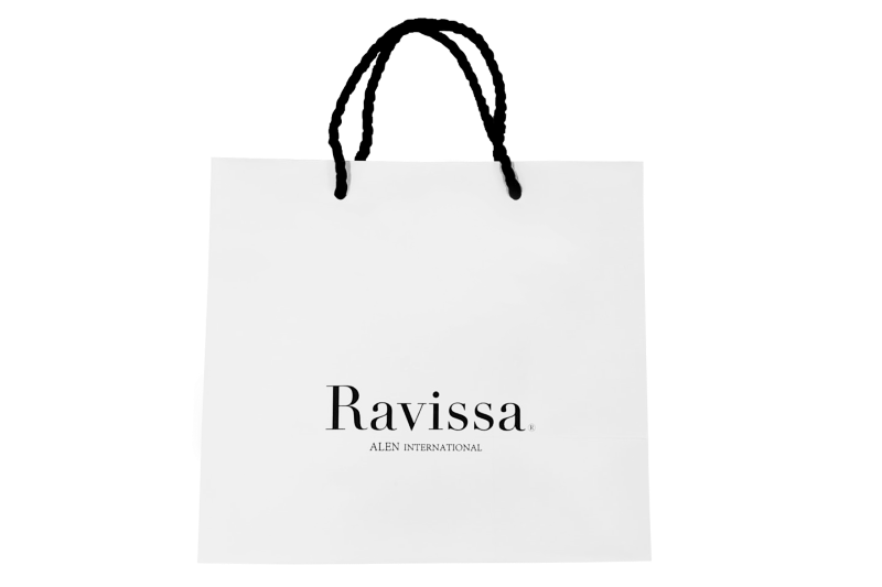 Ravissa　店販紙袋（小）10枚